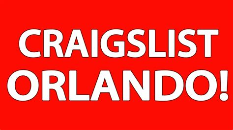 classified ads orlando|craigslist orlando classified listings.